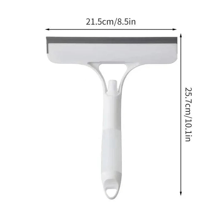 3 in 1 Double Faced Glass & Window Cleaner With Spray Bottle