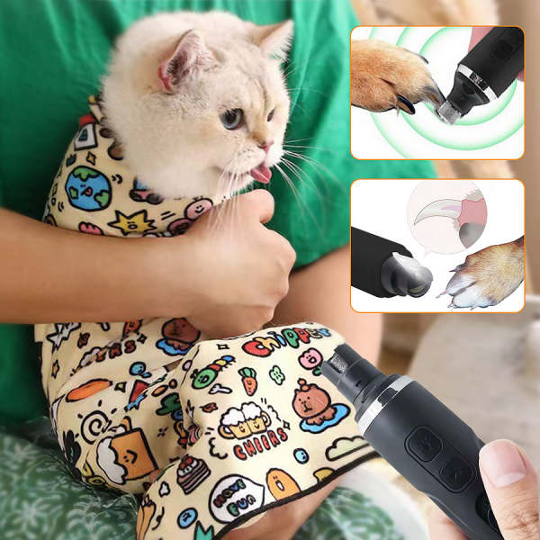 Self-Adherent Cat Grooming Wrap