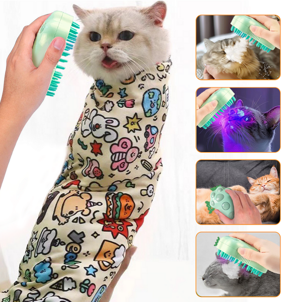Self-Adherent Cat Grooming Wrap