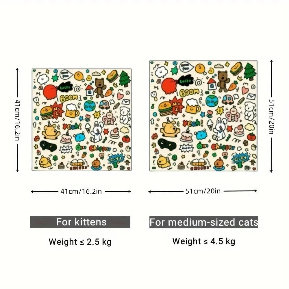 Self-Adherent Cat Grooming Wrap