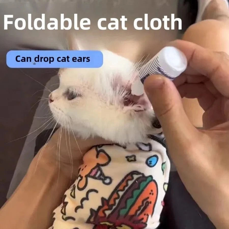 Self-Adherent Cat Grooming Wrap