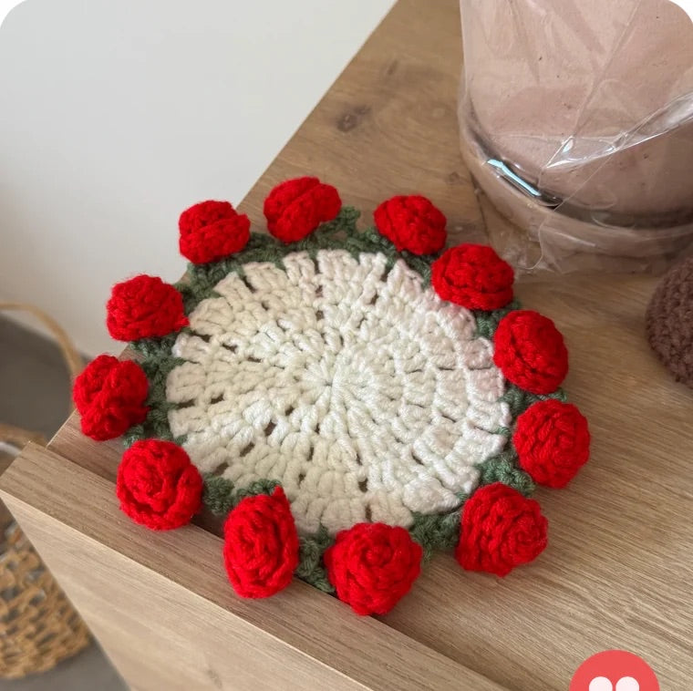 Handmade Crochet Coaster