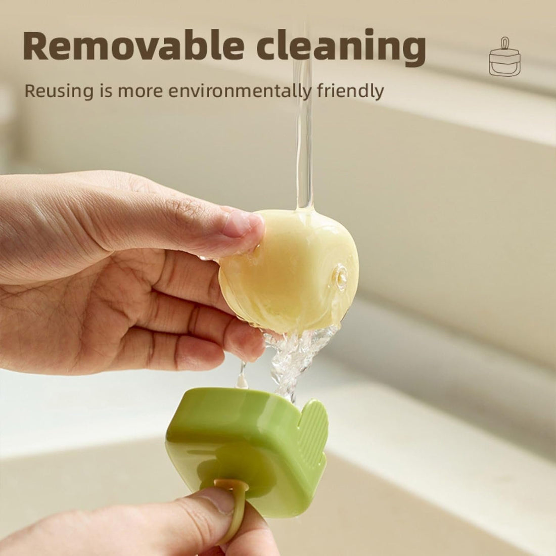 Mini rouleau anti-peluches réutilisable