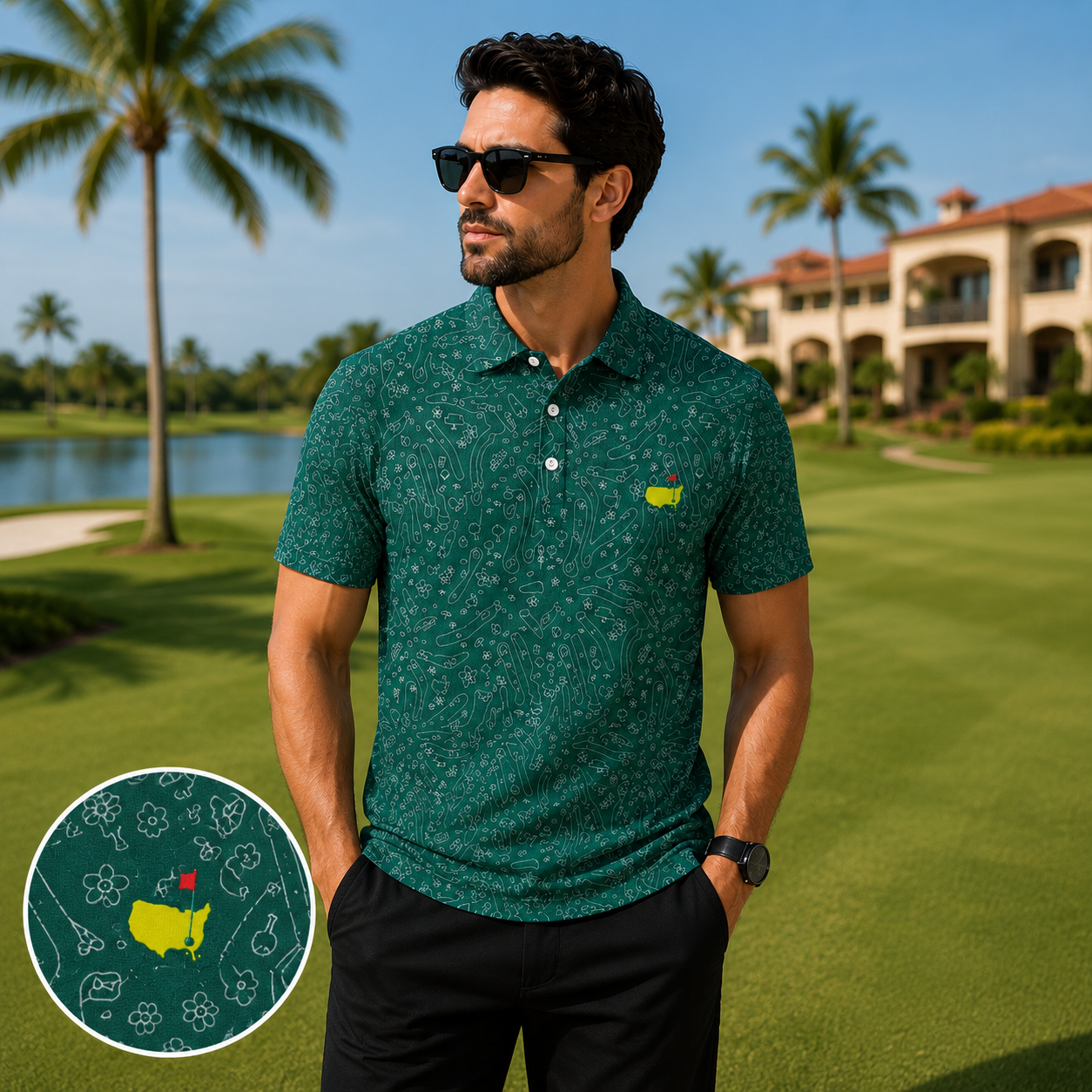 Masters Golf Polo Shirt